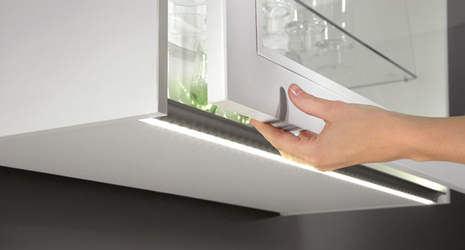 Integrated LED light strip