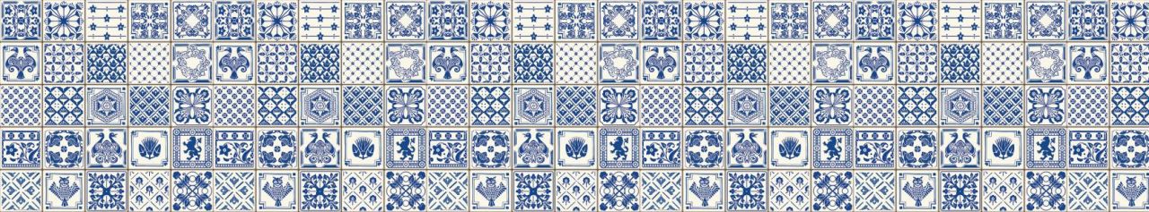 Décor indigo blue 518