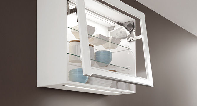 Integrated LED built-in light