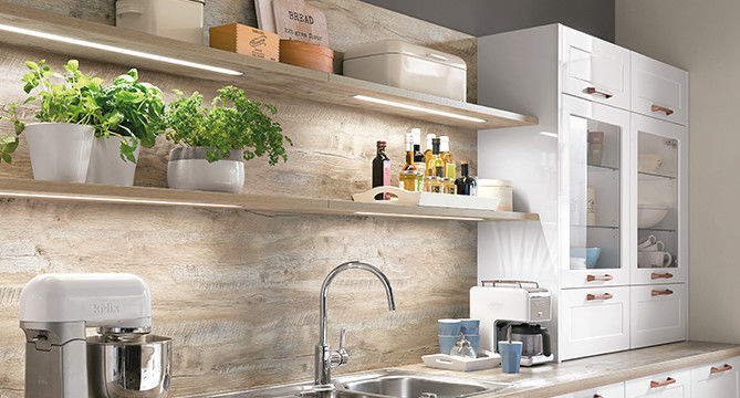 LED shelf unit lighting